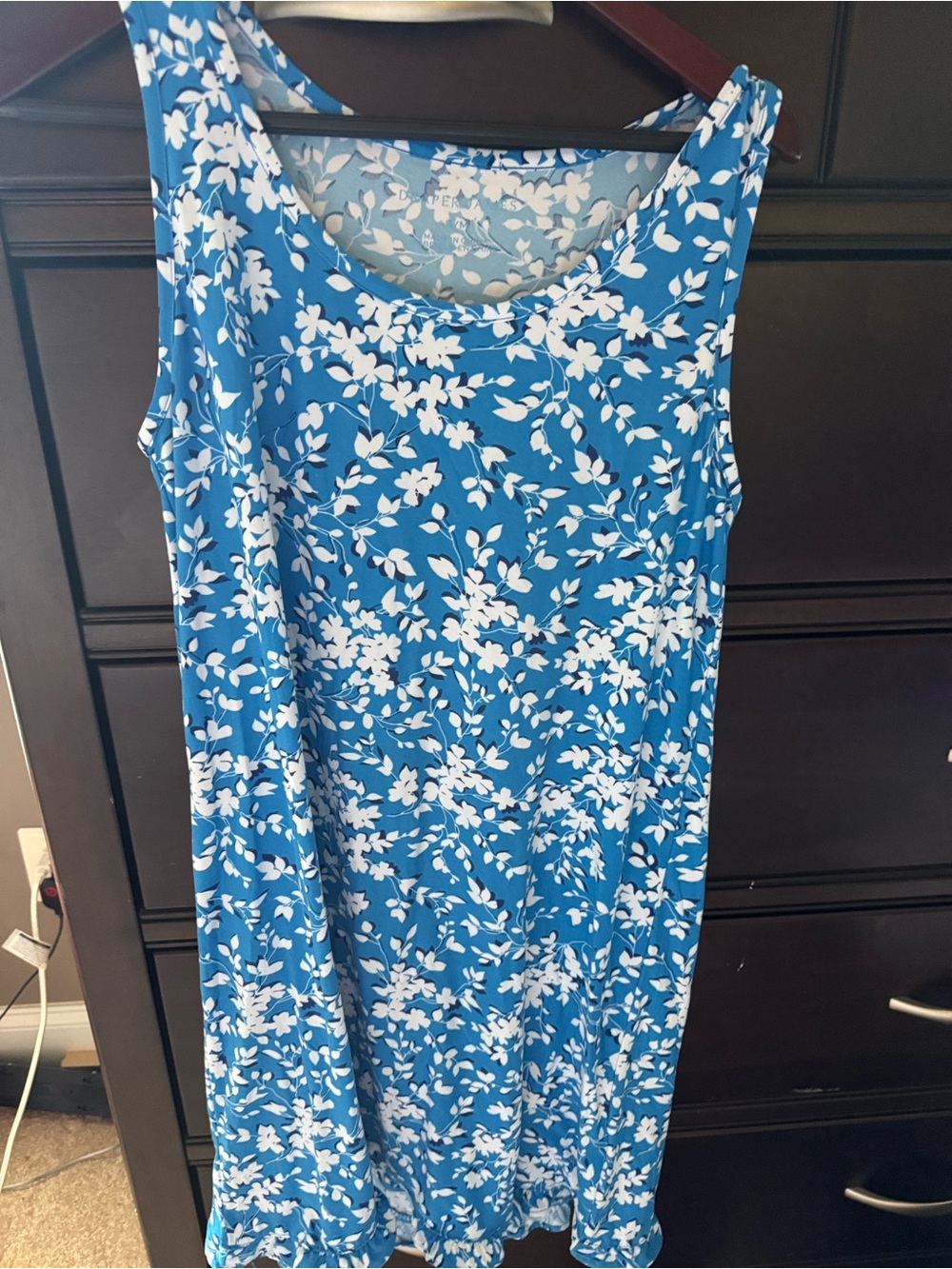 Draper James Blue and White nightgown